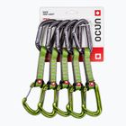 Lezecká expreska Ocun Hawk QD Combi PA 10 cm 5 ks green