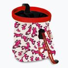 Detské vrecko na magnézium Ocun Lucky Kid + bedrový opasok frog pink