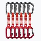 Lezecké expresky Ocun Hawk QD Zoom PA 12 cm 6 ks red
