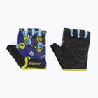 SILVINI detské cyklistické rukavice Locri blue/neon
