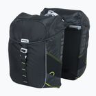 Cyklistická brašňa Basil Miles Double Bag 32 l black/lime
