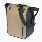 Cyklistická brašna Basil Rivo M Single Bag MIK Hooks 12-15 l sand/black