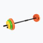 Tunturi Aerobic Pump Barbell Set 20 kg čierna