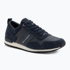 Pánske topánky Tommy Hilfiger Iconic Leather Suede Mix Runner midnight