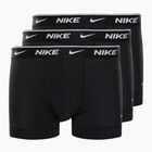 Pánske boxerky Nike Everyday Cotton Stretch Trunk 3Pk UB1 black