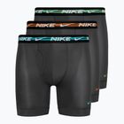 Pánske boxerky Nike Ultra Stretch Micro Brief 3 páry čierne