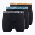 Pánske boxerky Nike Everyday Cotton Stretch 3 páry multicolor