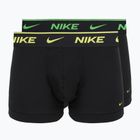 Pánske boxerky Nike Essential Cotton Stretch 2 pairs black pepper