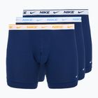 Pánske boxerky Nike Essential Cotton Stretch 3 pairs blue graphite