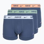 Pánske boxerky Nike Cotton Stretch Trunk 3 pairs mineral