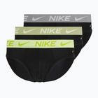 Pánske slipy Nike Dri-Fit Essential Micro 3 pack folkstone gray