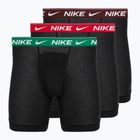 Pánske boxerky Nike Dri-FIT Ultra Comfort Long 3 pack gray