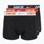 Pánske boxerky Nike Cotton Stretch Trunk 3 pack steel Grey