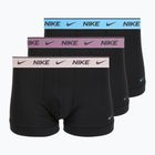 Pánske boxerky Nike Cotton Stretch Trunk 3 pack charcoal heather