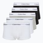 Pánske boxerky Calvin Klein LV00NB4390 Low Rise Trunk 5 párov black/white/white/black/white