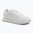 Dámske topánky Calvin Klein HW0HW02574 Runner Lace Up Mono Pu Triple Bright White