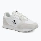 Pánske topánky Calvin Klein YM0YM01326 Retro Runner Sock Lace Up Ny-Su Bright White/Black