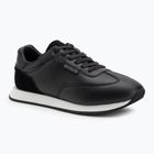 Pánske topánky Calvin Klein HM0HM01871 Low Prof Runn Laceup Perf Lth Black/Bright White