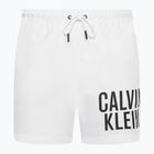 Pánske plavecké šortky Calvin Klein Medium Drawstring white