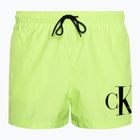 Pánske plavecké šortky Calvin Klein Short Drawstring ostro zelené