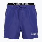 Pánske plavecké šortky Calvin Klein Medium Double WB midnight lagoon