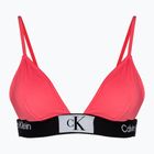 Calvin Klein Pevný trojuholníkový vrchný diel plaviek calypso coral