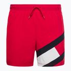 Pánske plavecké šortky Tommy Hilfiger Sf Medium Drawstring red