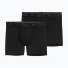 Pánske boxerky PUMA Sport Microfiber 2 páry black