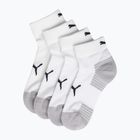 Ponožky PUMA Sport Cushioned Quarter 2 pairs white