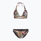 Dámske dvojdielne plavky O'Neill Marga Rita Bikini black tropical flower