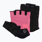 Cyklistické rukavice dámske  Rogelli Core pink