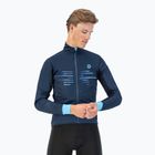 Pánska cyklistická bunda Rogelli Radius Winter Jacket blue