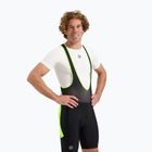 Rogelli Core Bib Short pánske cyklistické šortky black/fluor yellow