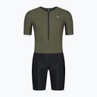 Triatlonový oblek Rogelli Florida Tri Suit black/army green