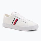 Pánske tenisky Tommy Hilfiger Th Hi Vulc Low Core Stripes Mesh YBS white