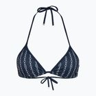 Tommy Hilfiger Triangle Rp Print flag chain vrchný diel plaviek dark night navy