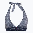 Tommy Hilfiger Horný diel plaviek s potlačou Rp ilustrovaná vlna dark night navy