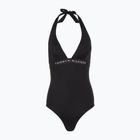 Jednodielne plavky Tommy Hilfiger Halter One Piece black