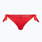 Tommy Hilfiger Spodný diel plaviek Side Tie Cheeky červený