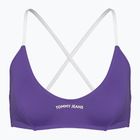 Tommy Jeans Bralette vrchný diel plaviek quantum purple
