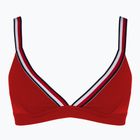 Vrchný diel plaviek  Tommy Hilfiger Triangle Rp primary red