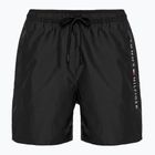 Pánske plavecké šortky Tommy Hilfiger Medium Drawstring black