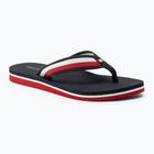 Žabky dámske Tommy Hilfiger Corporate Beach Sandal red white blue
