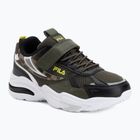 Detské topánky FILA Madrun Velcro olive night