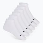 Pánske ponožky SKECHERS Non Terry Low Cut 6 párov white traditional