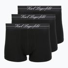 Pánske boxerky KARL LAGERFELD Hotel Karl Lyocell Trunk 3 páry black