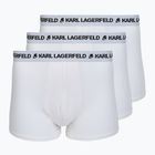 Pánske boxerky KARL LAGERFELD Logo Trunk 3 páry white