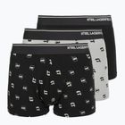 Pánske boxerky KARL LAGERFELD Ikon Aop Trunk 3 páry karl dot/ash black