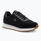 Dámske topánky Calvin Klein YW0YW01888 Retro Runner Low Laceup Canvas black/bright white