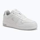 Dámske topánky Calvin Klein YW0YW01765 Basket Cupsole Low Mg bright white/silver